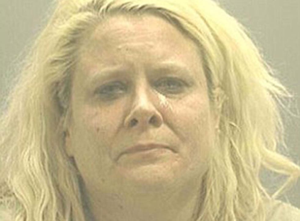Tracy Glover, 44, was in bed with her daughters when they were raped and held one of the girl's arms to calm her