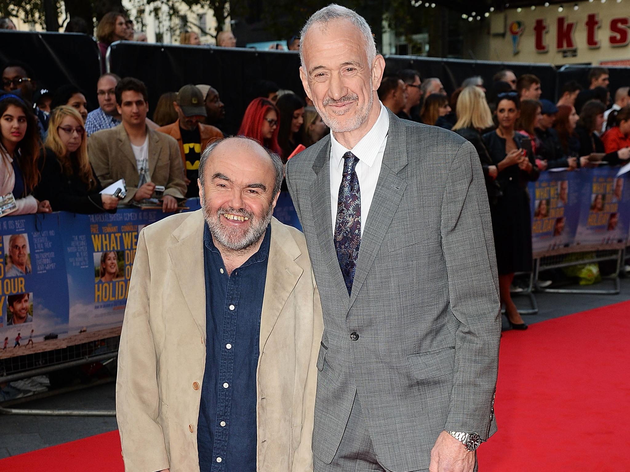 'Power Monkeys' creators Andy Hamilton (left) and Guy Jenkin