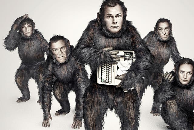 The 'Power Monkeys' creators believe now is the perfect time to produce their topical, political sitcom. 'Everywhere you look, there is this sense of uncertainty and risk,' Andy Hamilton said