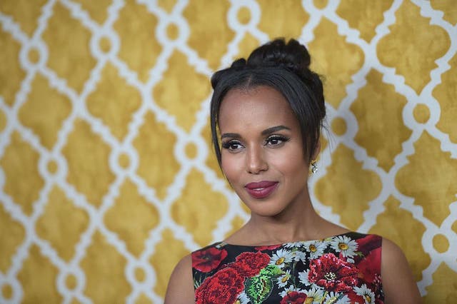 Kerry Washington attends the premiere of "Confirmation" in 2016.