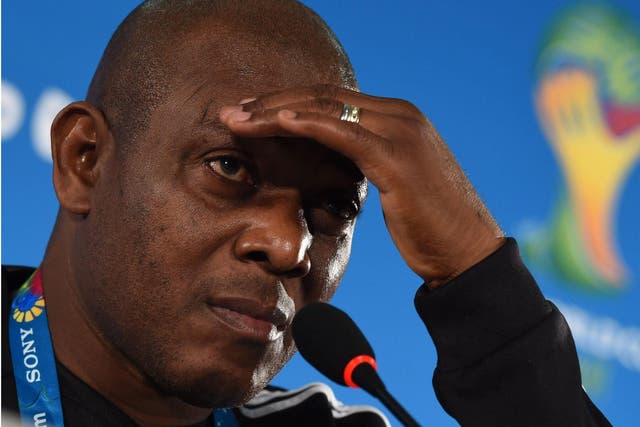"Stephen Keshi has gone to be with his wife," his family said in a statement announcing his death
