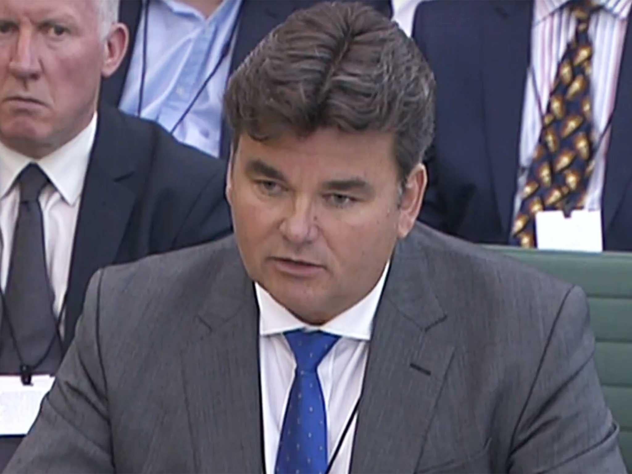Dominic Chappell defends himself against MPs' questions
