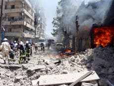 Syria War: Air strikes near Aleppo hospital kill at least 15 people including children, say Syrian activists