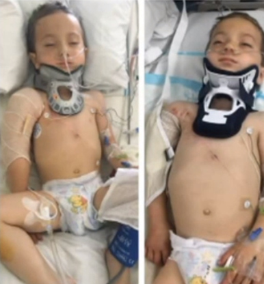 Killian Gonzalez, 4, recovering in hospital after the crash