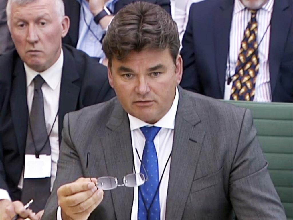 Dominic Chappell appeared before MPs to answer questions over the retailer's collapse