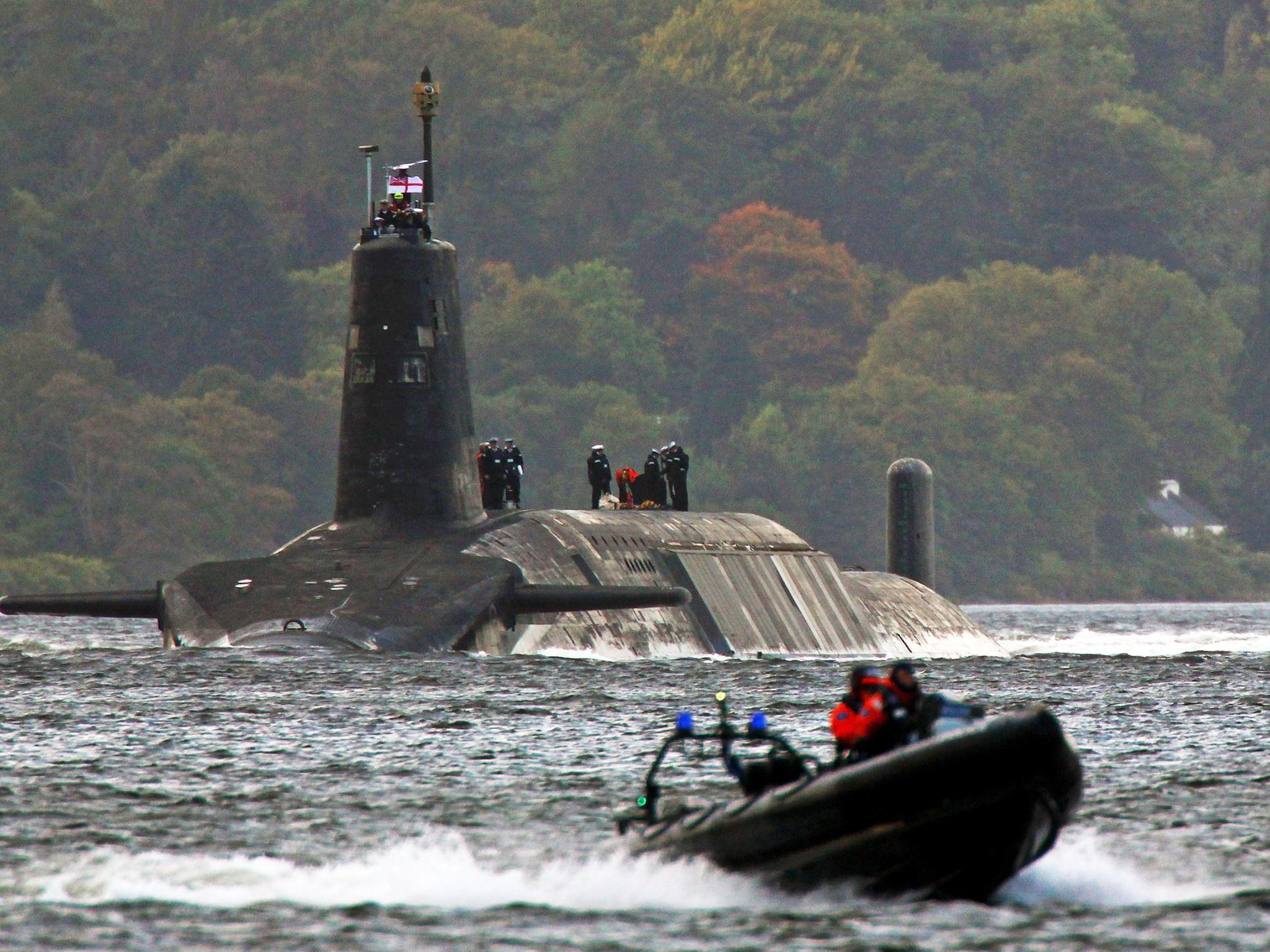 A vote on the renewal of the Trident fleet will take place in Parliament