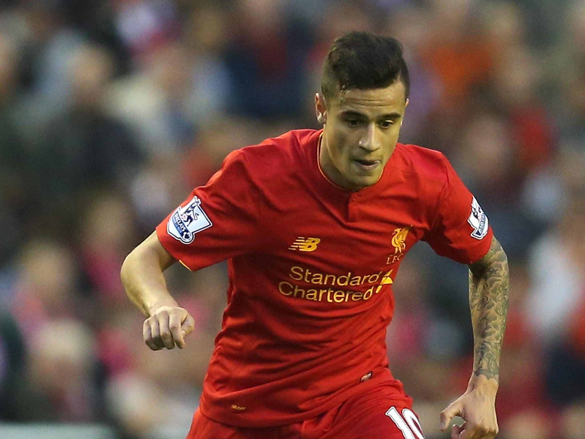 Coutinho was named Liverpool's player of the year for the 2015/16 season