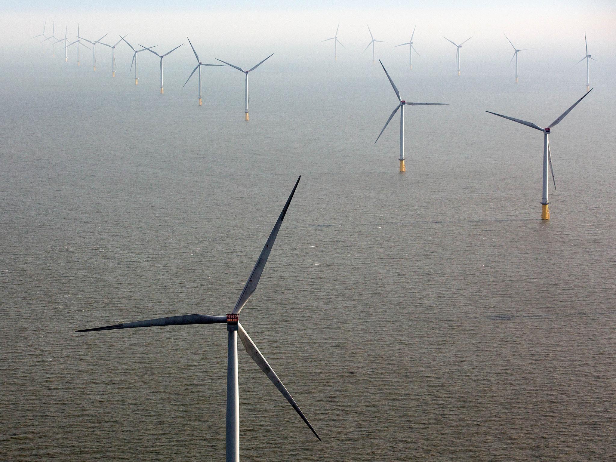 Offshore wind turbines: Cheap, and clean