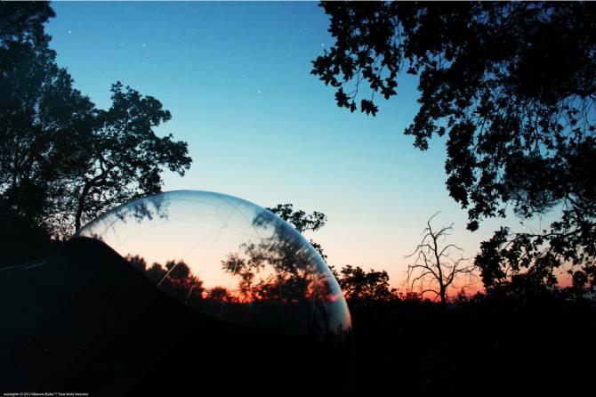 Sleep in a bubble in the Languedoc