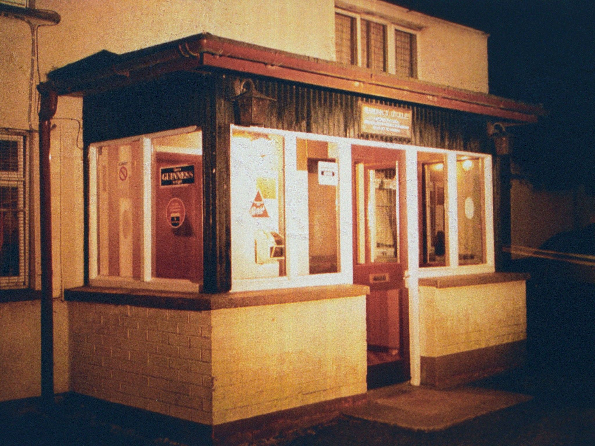 The Heights Bar in Loughinisland, County Down, where six Catholic men were murdered while watching football in 1994.