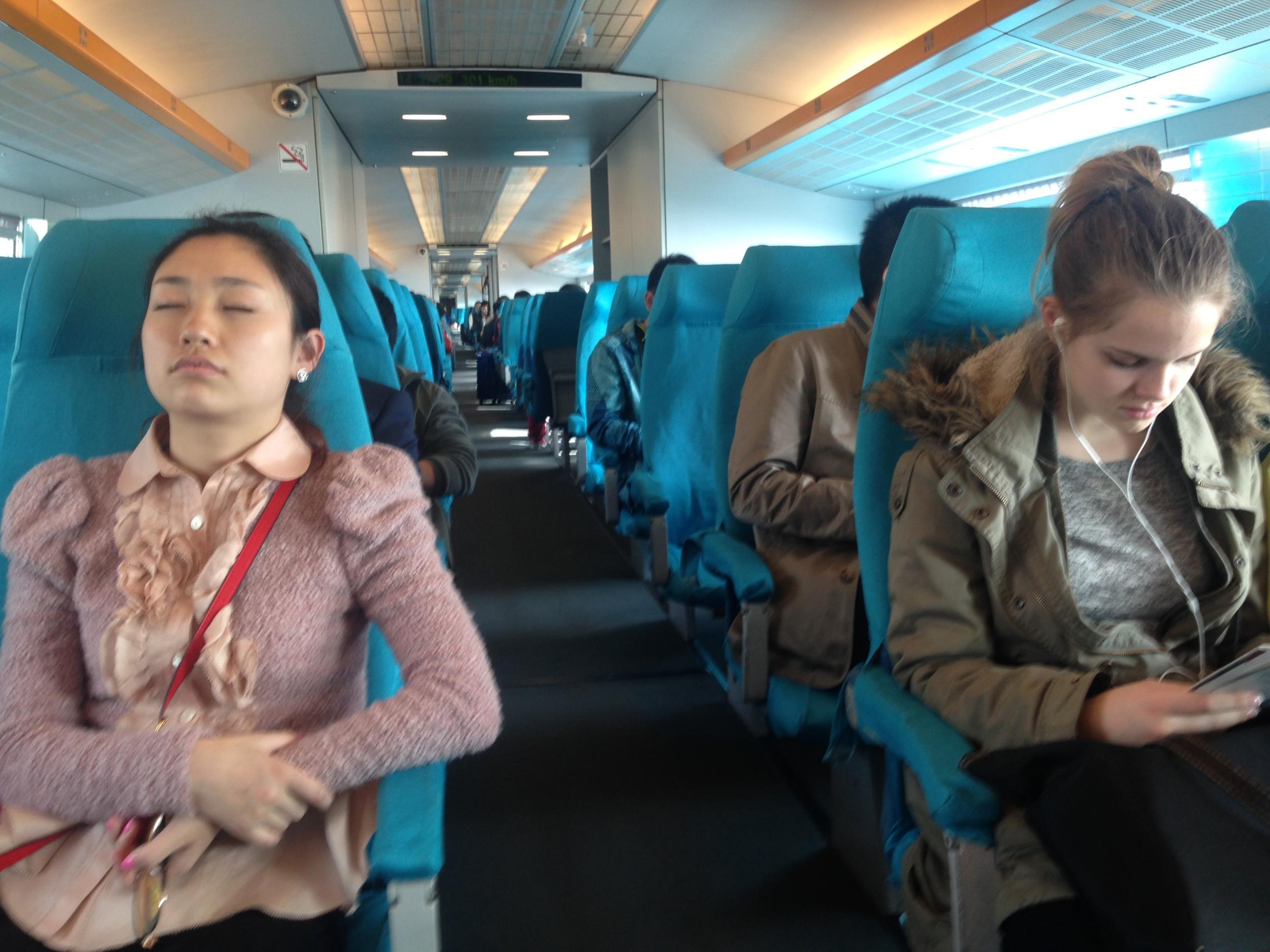 Go slow: aboard Shanghai's sluggish supertrain