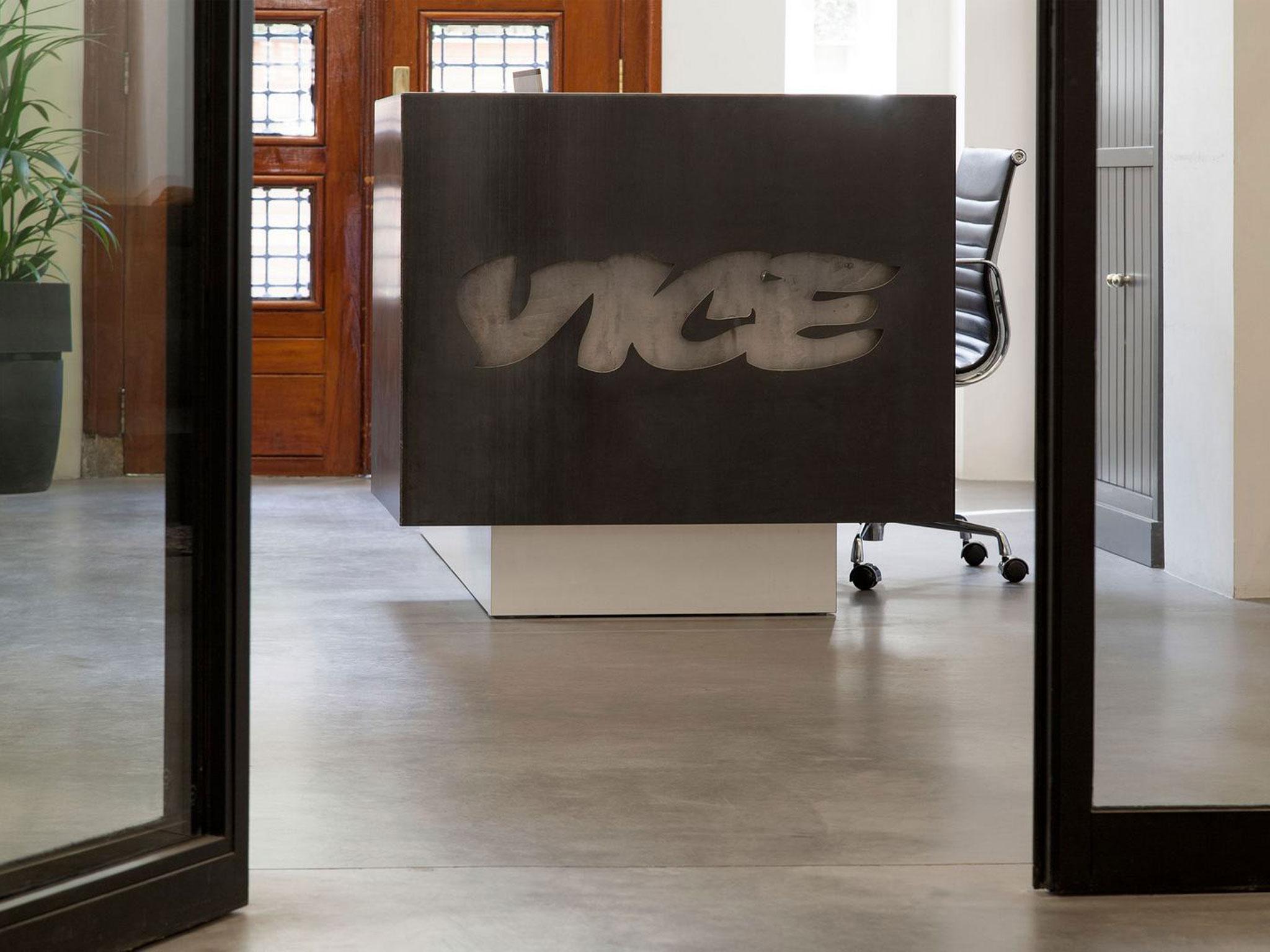 Vice's graffiti logo helps it to cement its anti-establishment roots