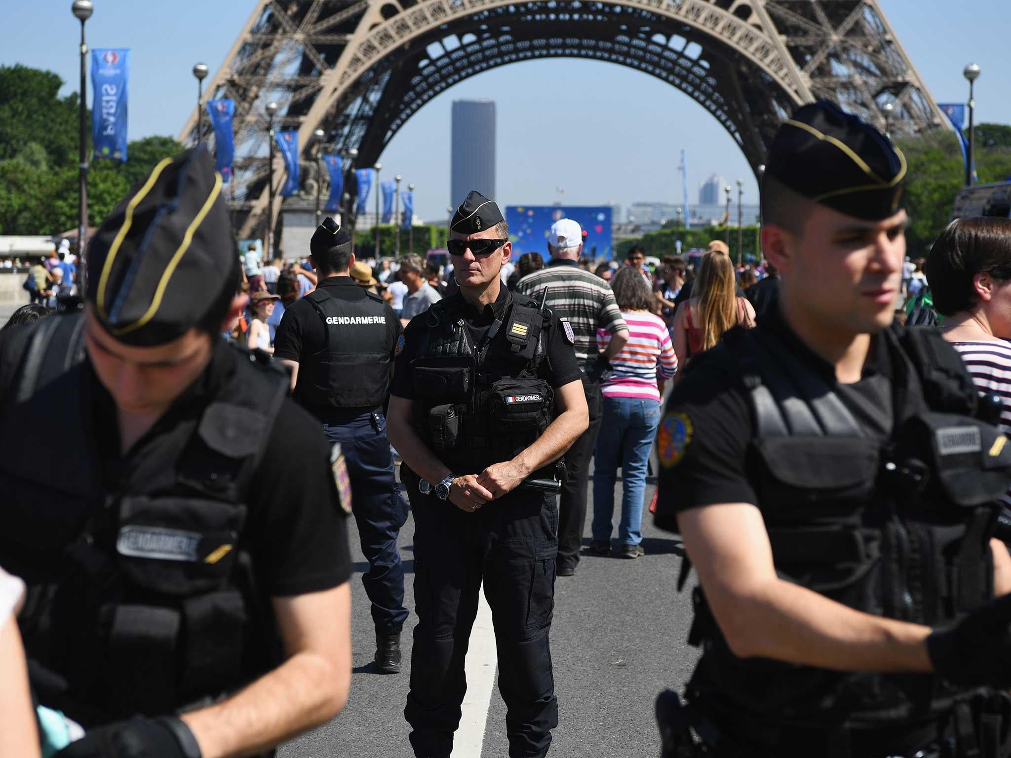 Paris is under tight security ahead of Euro 2016