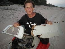 MH370: Man who found new debris on beach in Madagascar 'overwhelmed by emotion'
