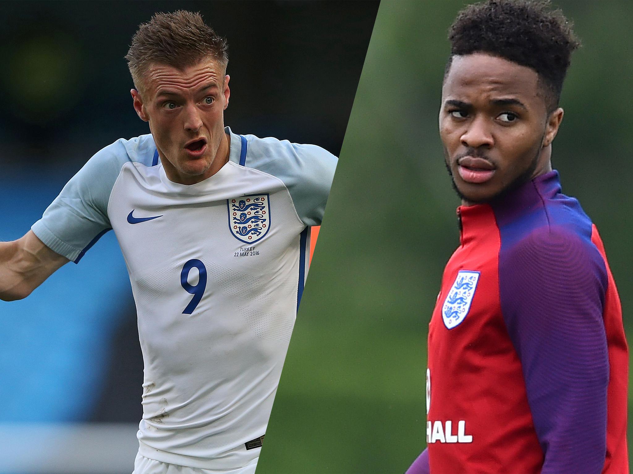 Sterling is set to be included at the expense of Vardy