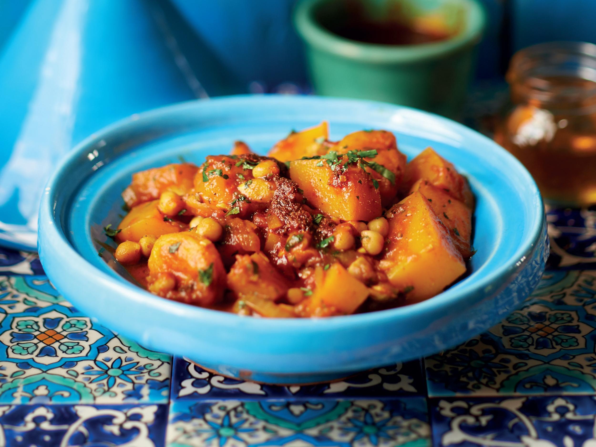 This fragrant tagine is quick and easy to make