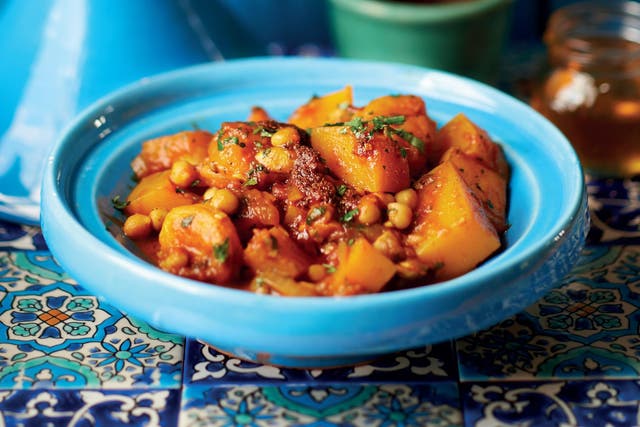 This fragrant tagine is quick and easy to make