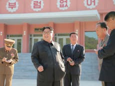 Kim Jong Un pictured smoking after North Korea launches national anti-smoking campaign