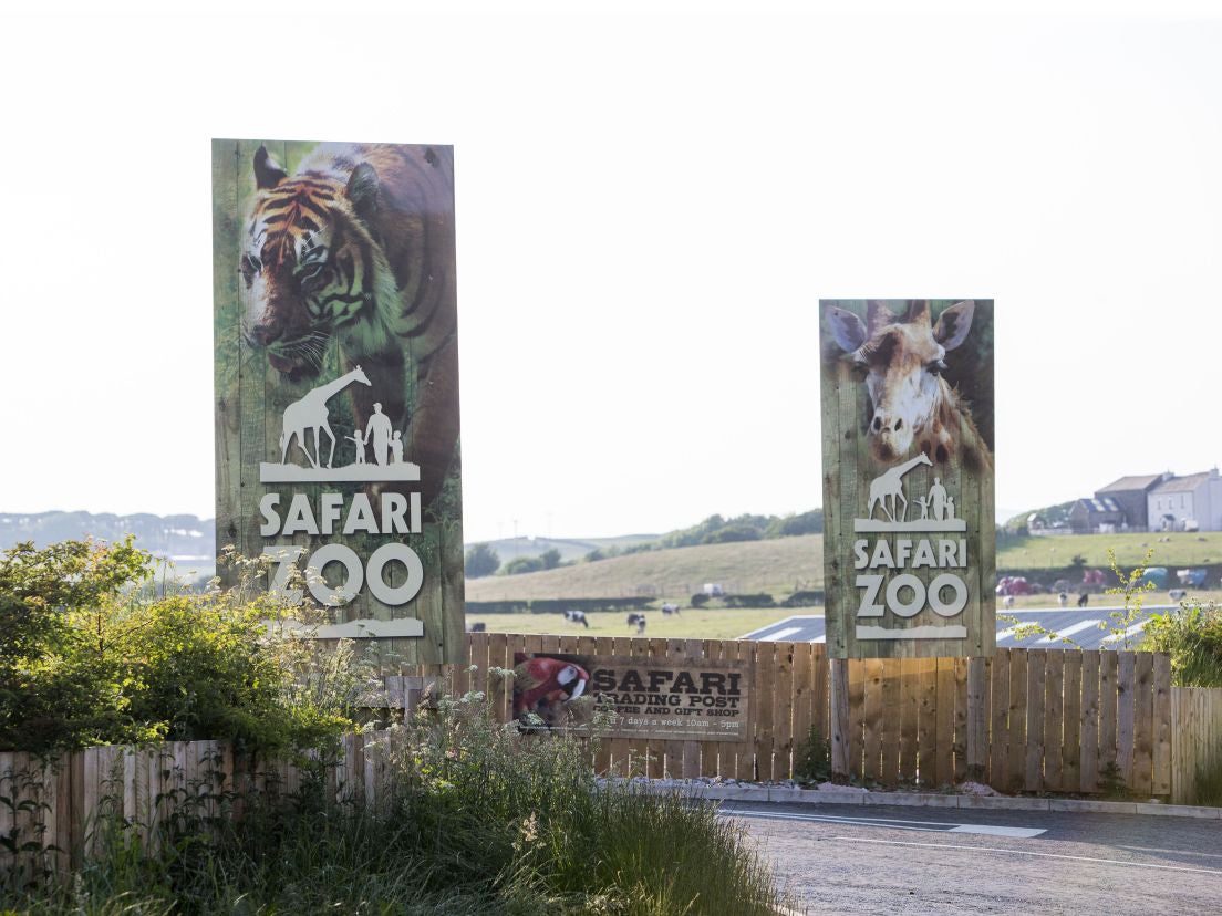 South Lakes Safari Zoo, formally known as South Lakes Wild Animal Park, in Cumbria