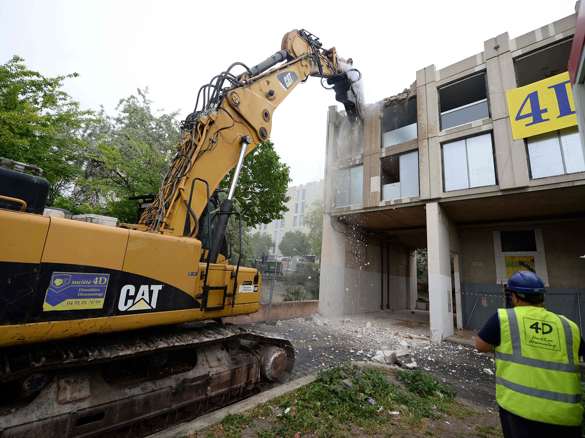 The government's current plan to improve the place entails knocking down the tower blocks