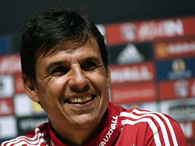 Chris Coleman becomes only the second Wales manager to coach a side at a major tournament (Getty)
