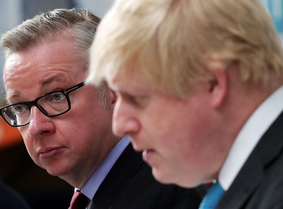 Michael Gove and Boris Johnson both held the position of president at the Oxford Union