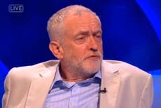 Jeremy Corbyn on The Last Leg: enthusiastic about staying in the EU but won't share a platform with Cameron