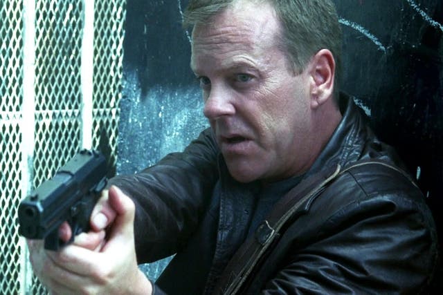 Sutherland played Jack Bauer for the first nine series of ‘24’ 
