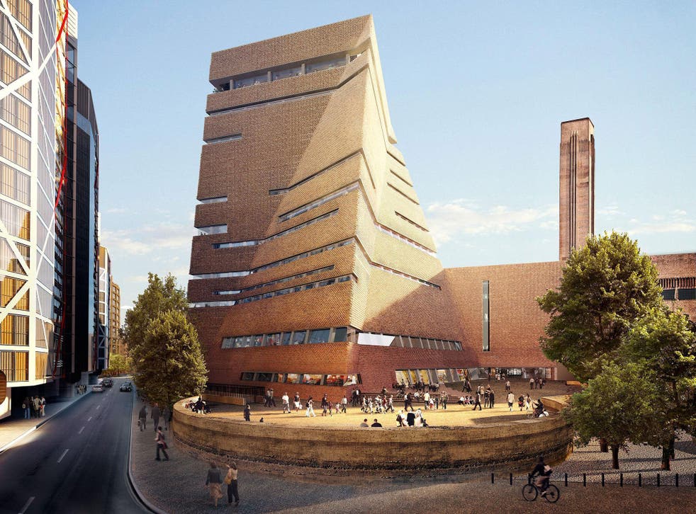The Tate Modern extension: an artist’s impression