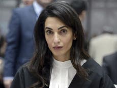 Amal Clooney to represent Yazidi women kept as sex slaves by Isis