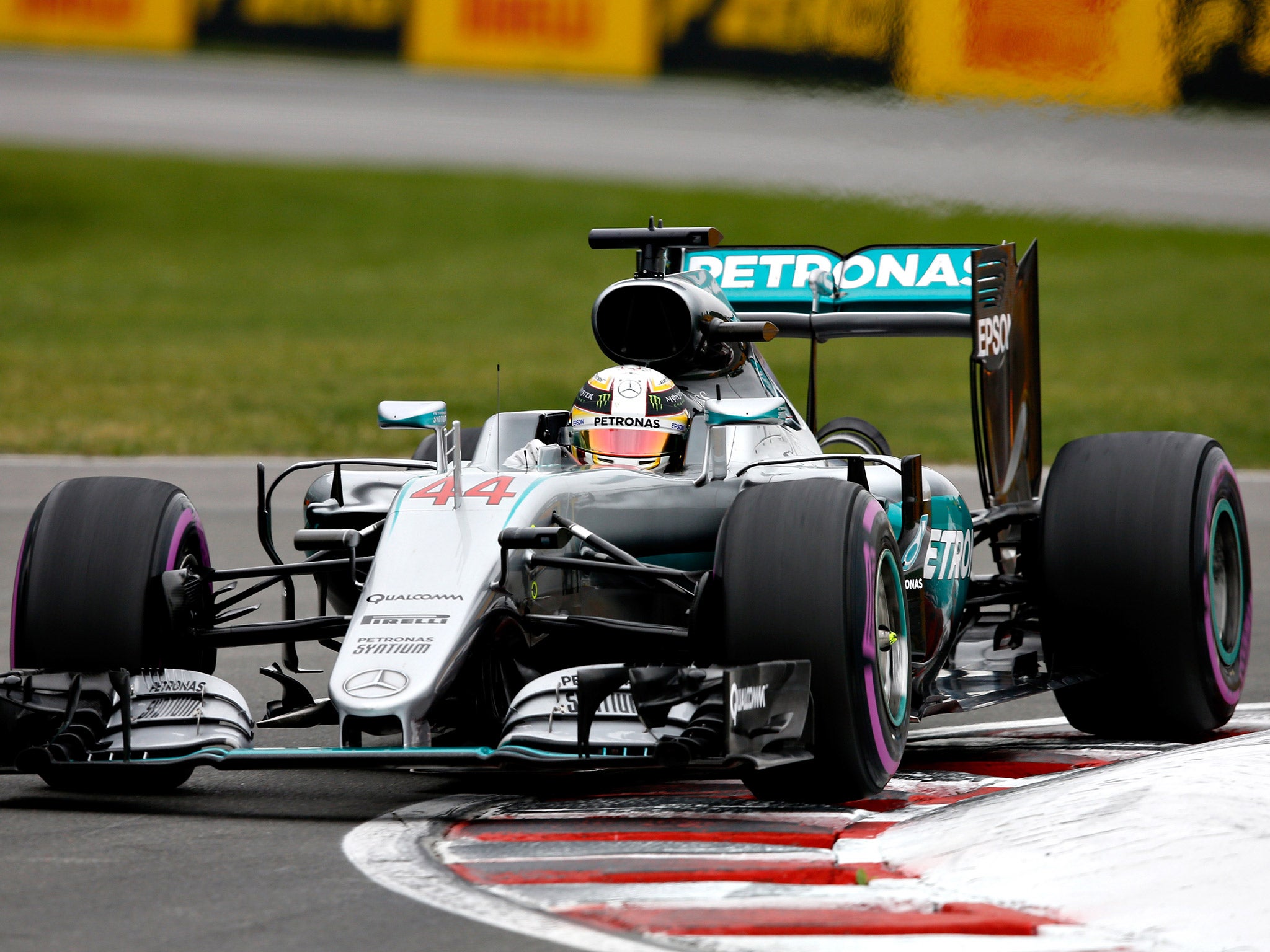 Lewis Hamilton starts on pole for the Canadian Grand Prix