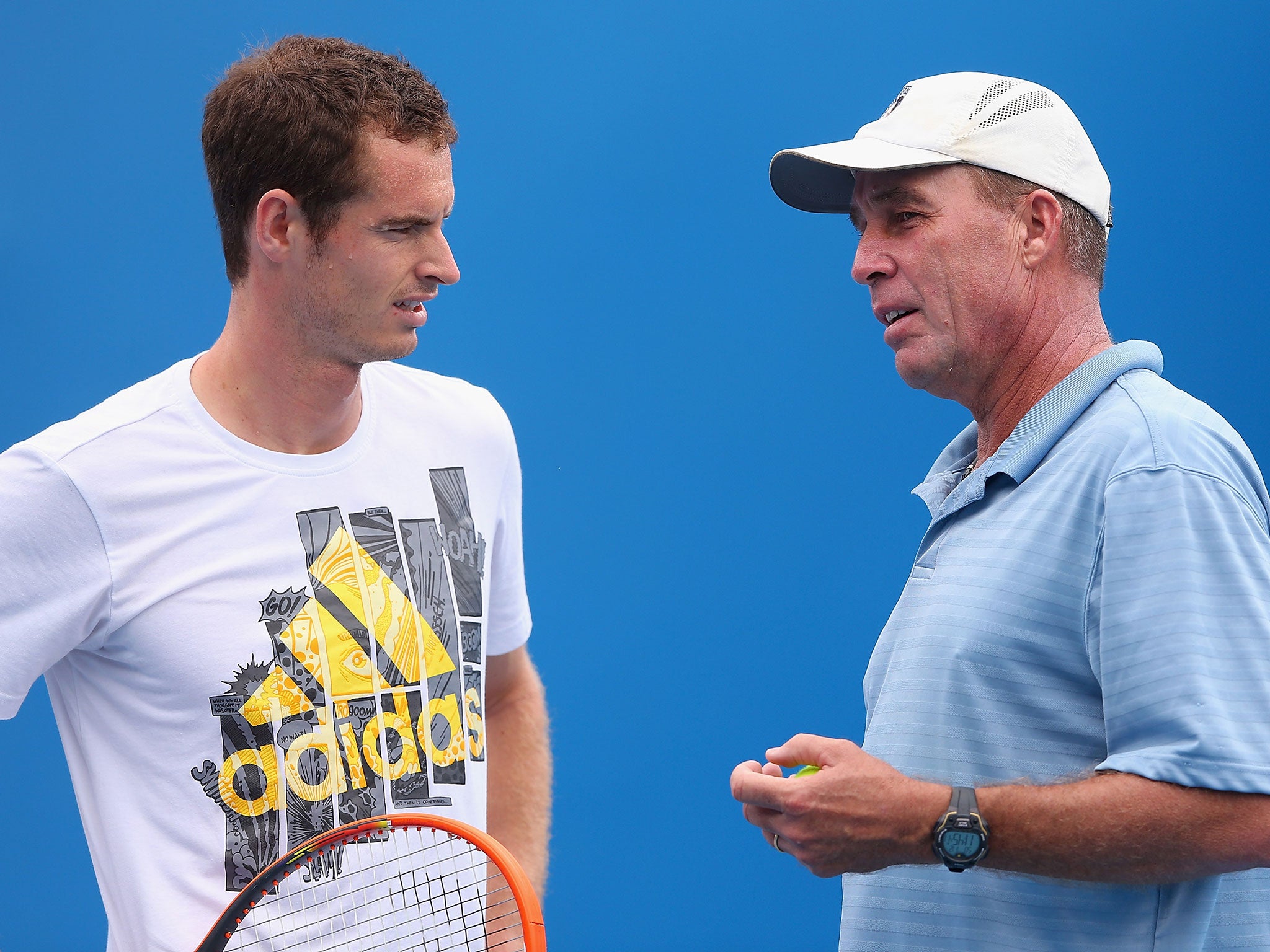 Andy Murray with Ivan Lendl