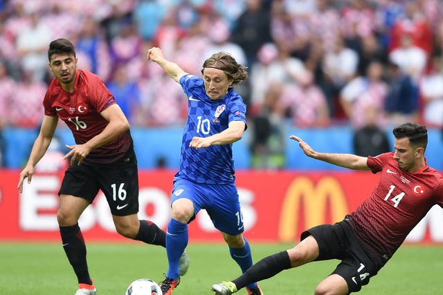 Luka Modric dictates how Croatia play