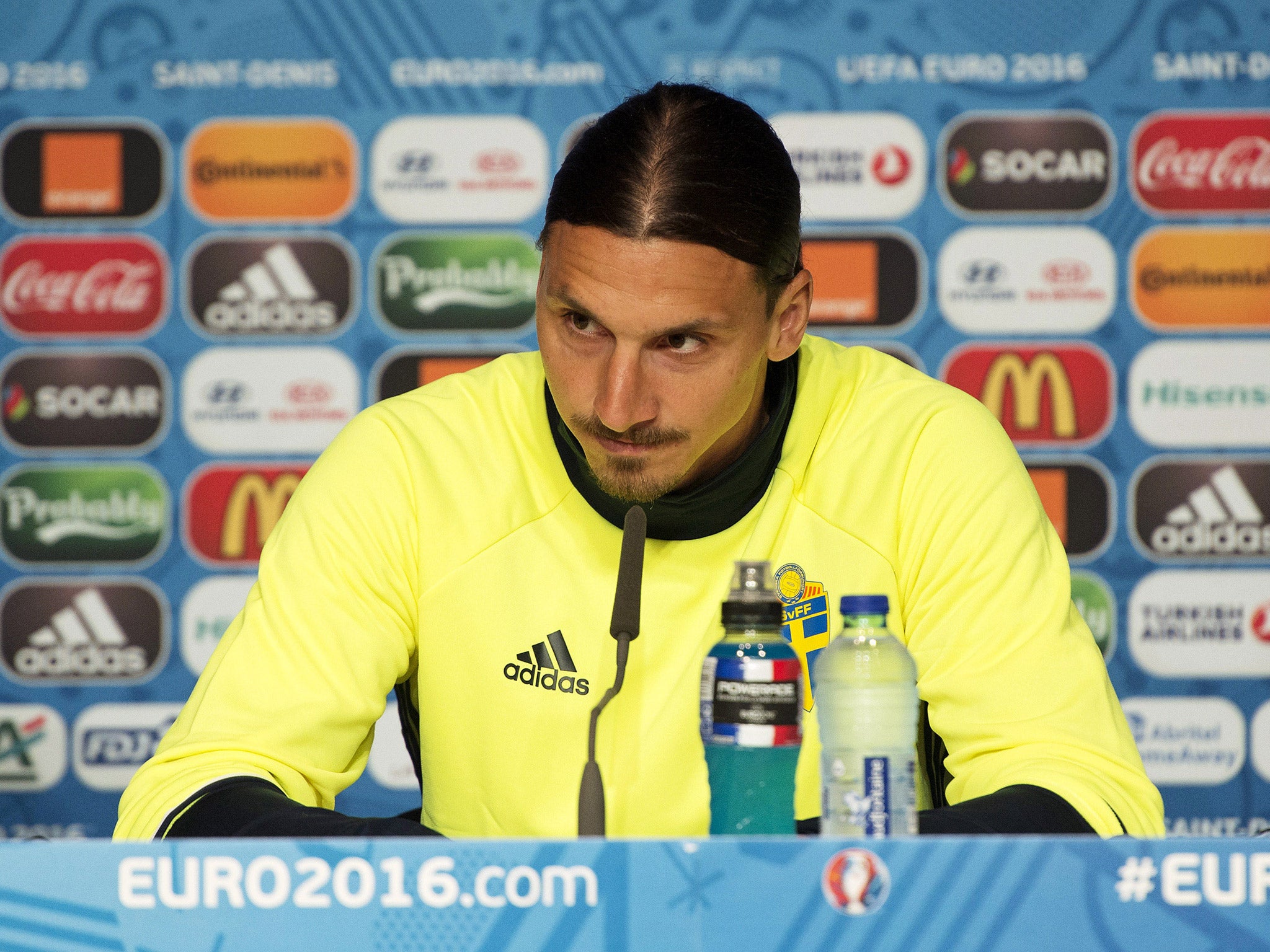 Zlatan Ibrahimovic said at a Euro 2016 press conference that he will reveal his future 'soon'