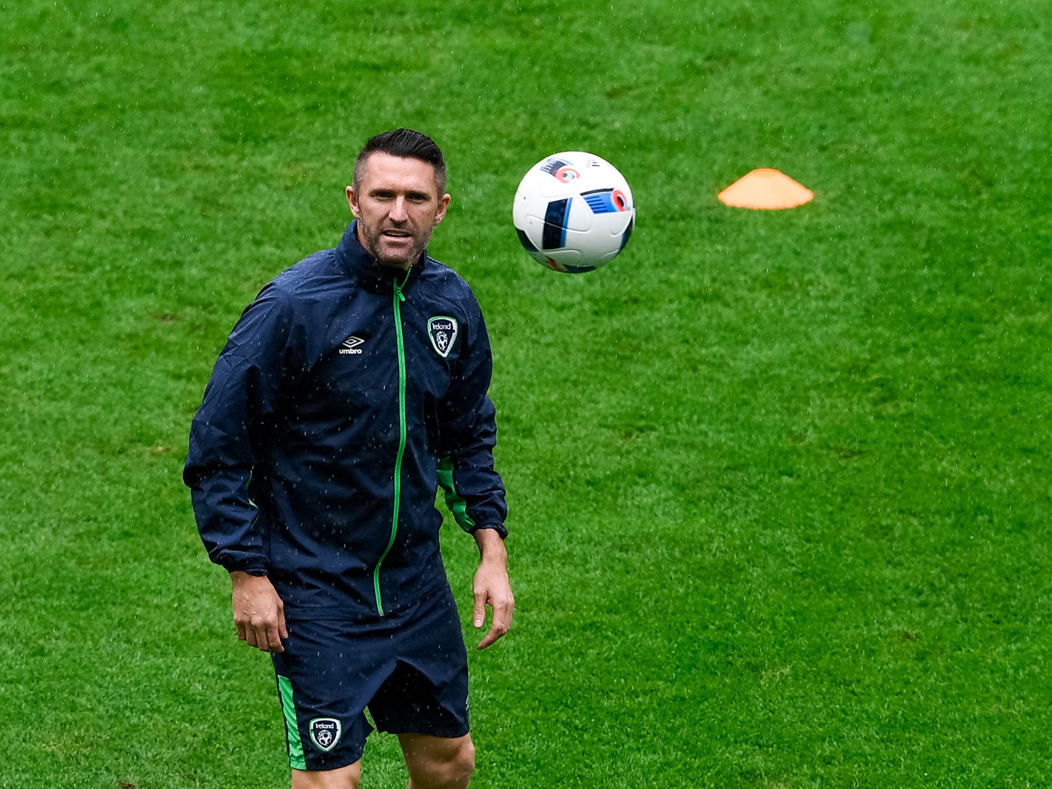 Robbie Keane prepares for Euro 2016