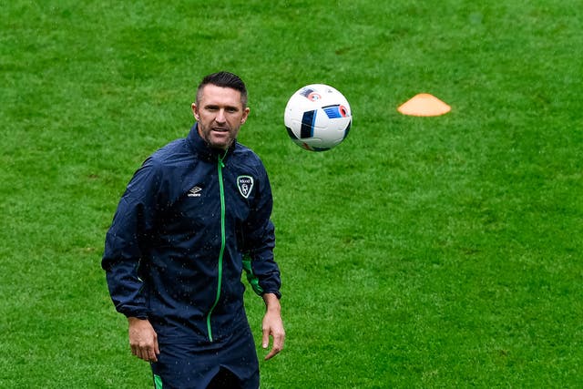 Robbie Keane prepares for Euro 2016