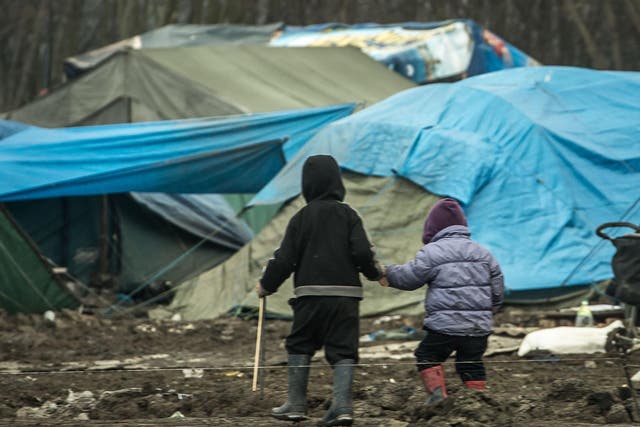 The refugee camps in Calais and Dunkirk could be moved across the border if the treaty is scrapped