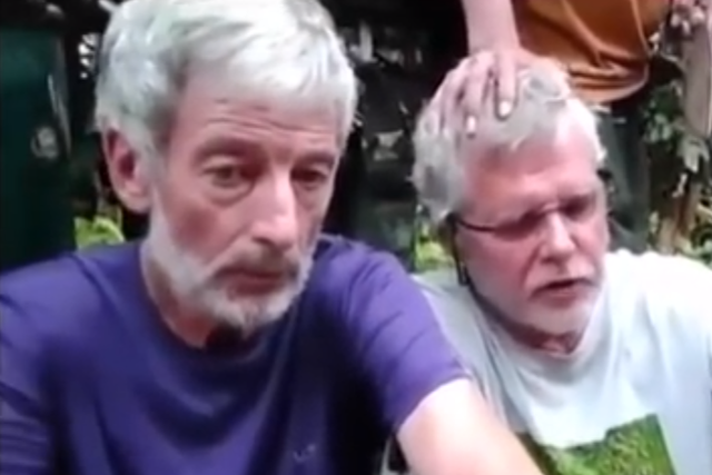 Canadian Robert Hall, left, was captured along with John Ridsdel, who was beheaded by Abu Sayyaf in April
