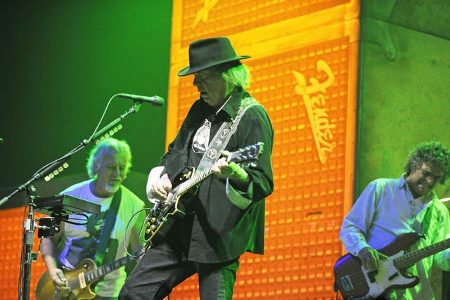 Neil Young in performance