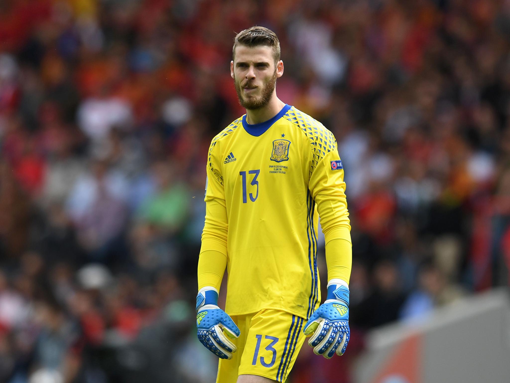 Spain vs Czech Republic: David De Gea unflappable despite Manchester ...