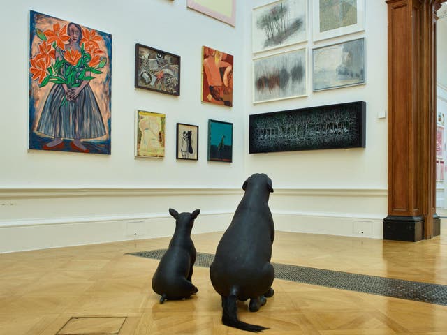 Installation view of the Summer Exhibition 2016