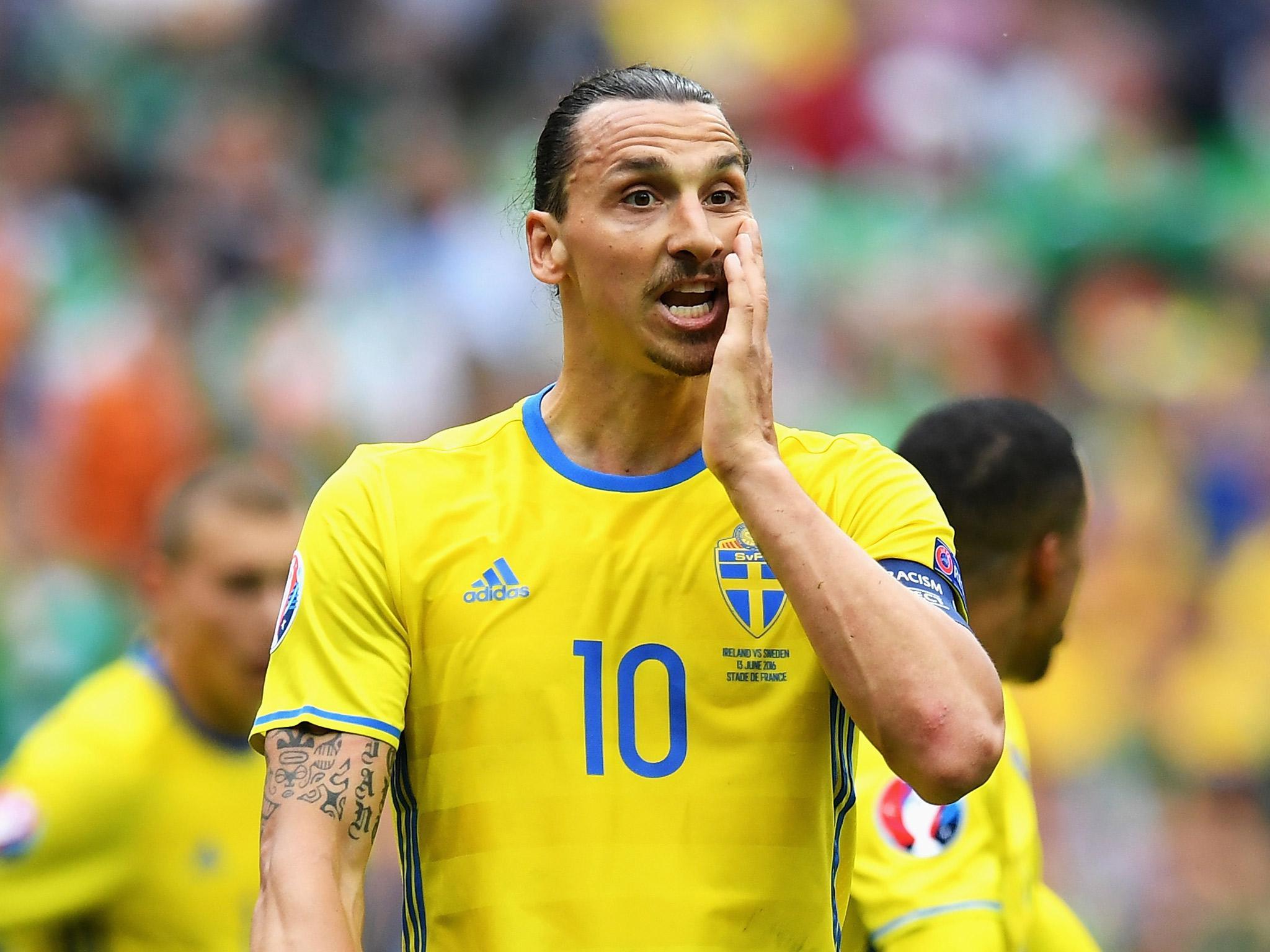 Zlatan Ibrahimovic is currently representing Sweden at Euro 2016