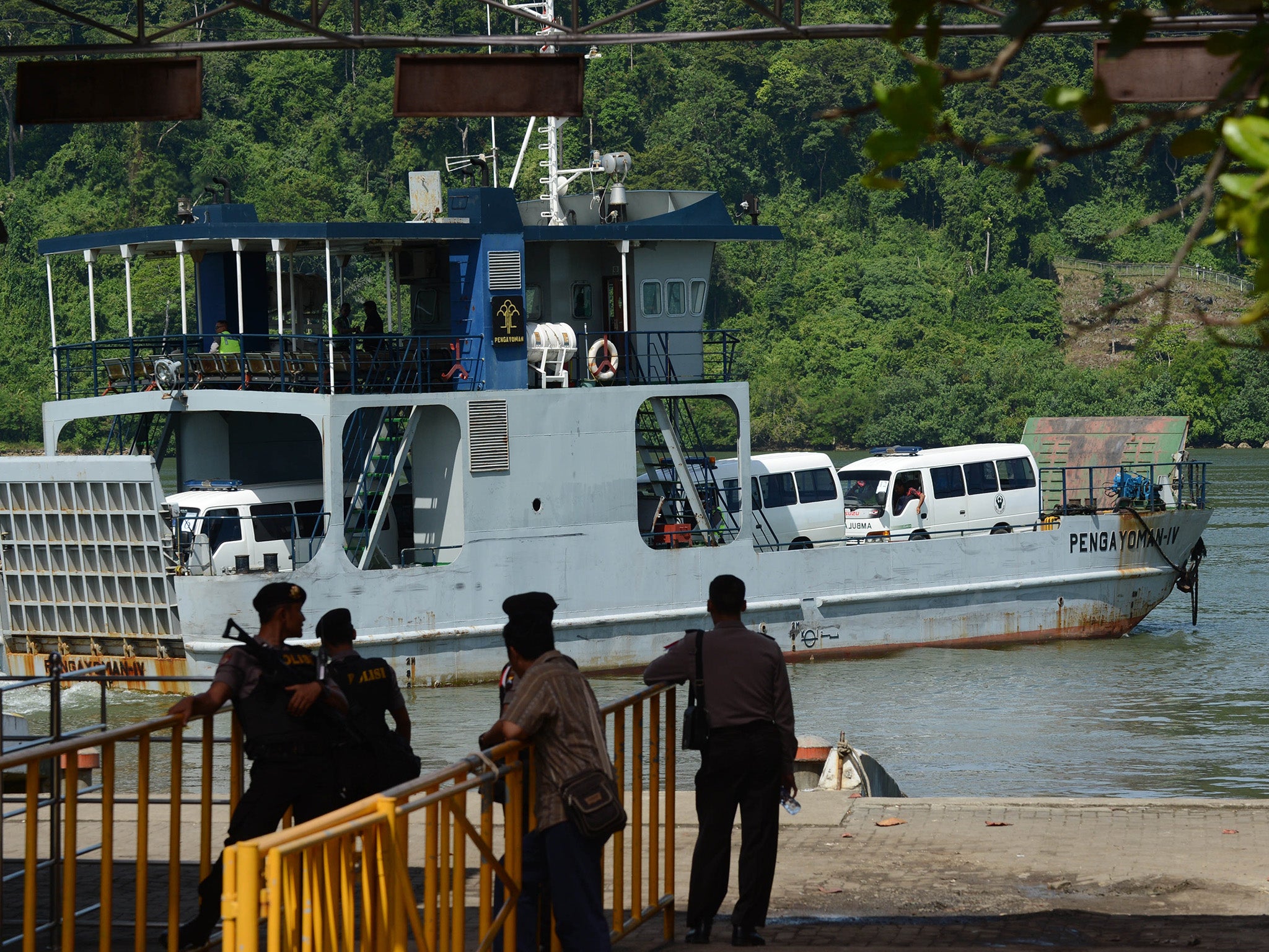 The island of Nusakambangan near Java, where executions are typically carried out