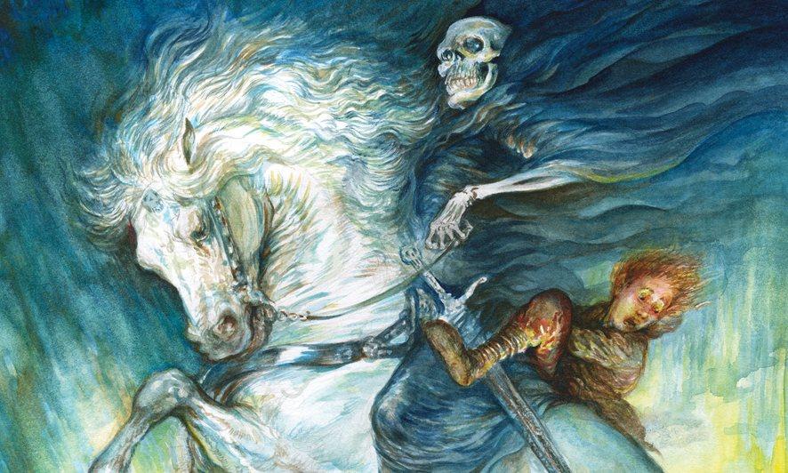 Mort by Terry Pratchett: Folio Society edition features