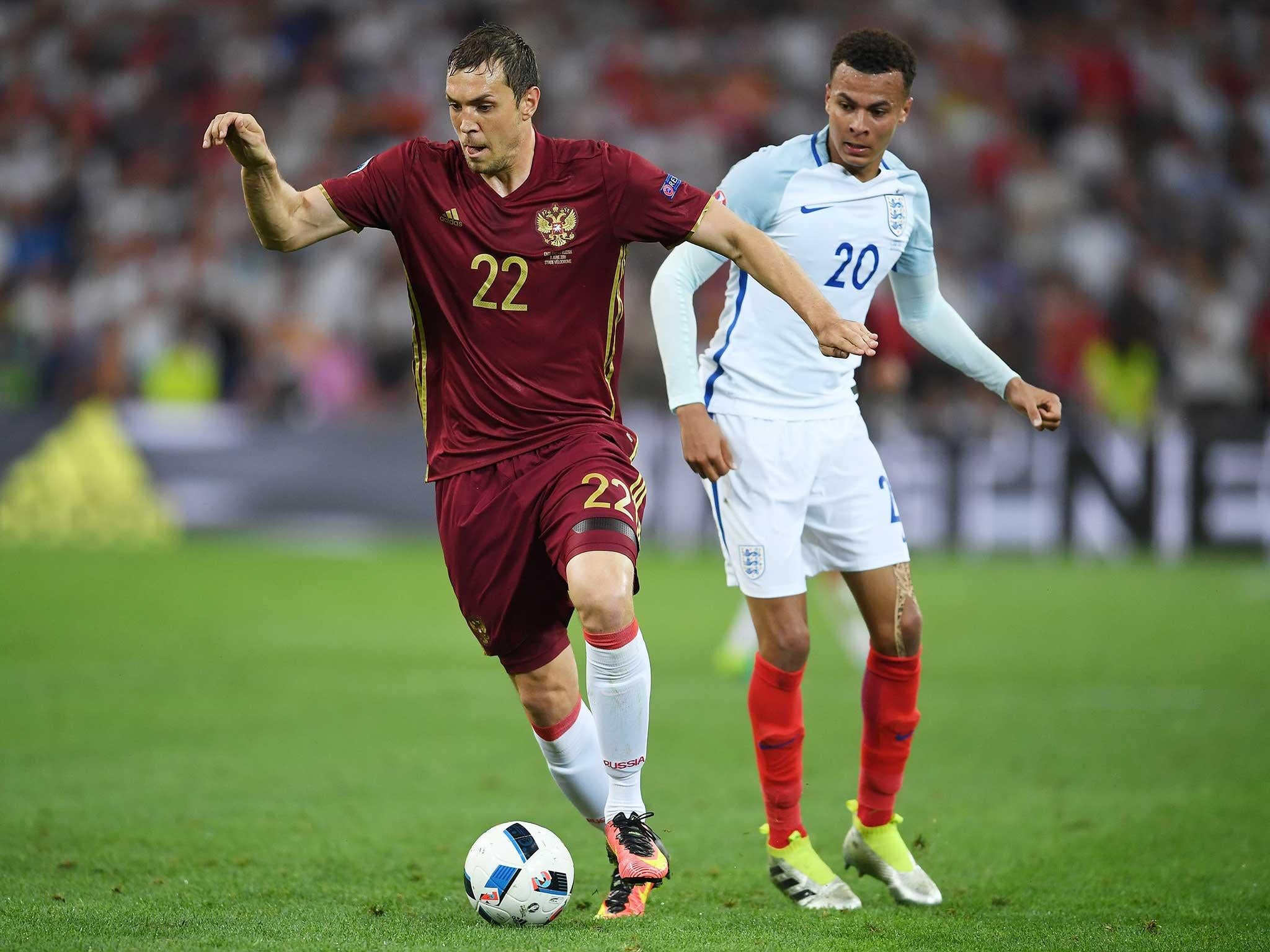 Artem Dzyuba, the Russia player, has defended his country's supporters