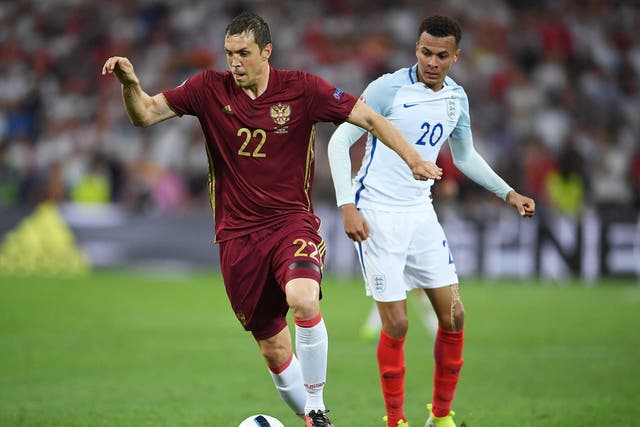 Artem Dzyuba, the Russia player, has defended his country's supporters