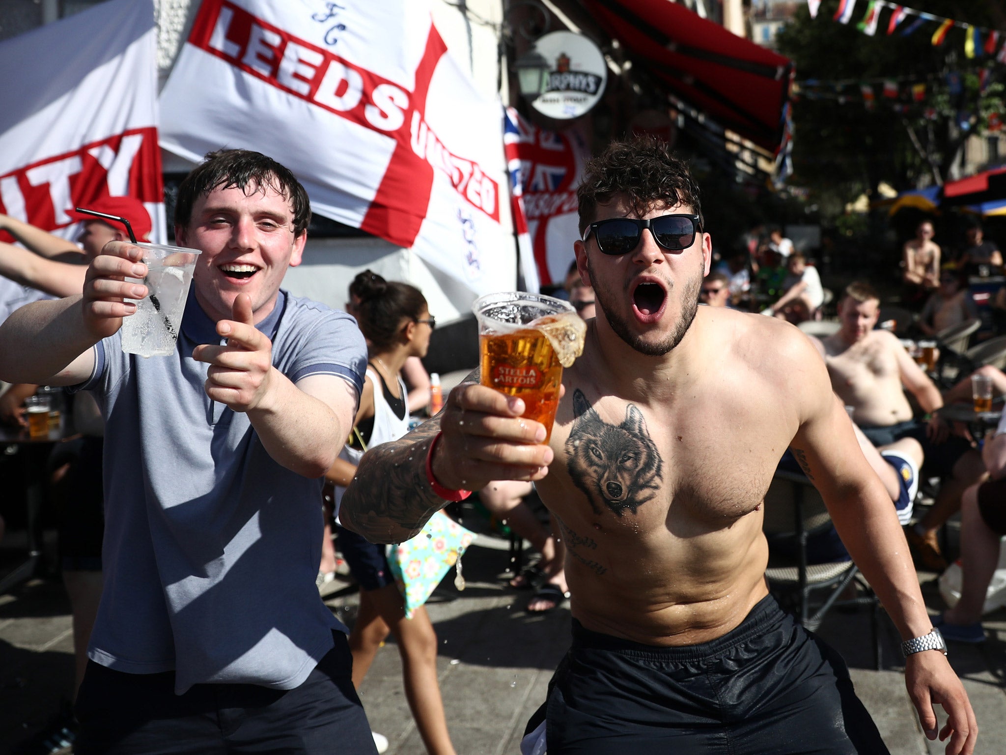 Fans will not be allowed to drink alcohol in public in Lens and Lille until Friday