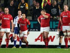 Read more

Wales thumped by Chiefs as fringe players 'answer their own questions'