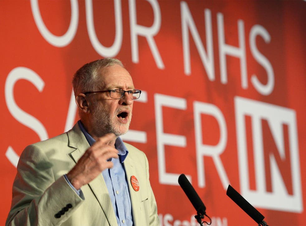 The Labour leader called for his party's supporters and trade unionists to vote Remain  – but they know he has long worried about the role of the EU