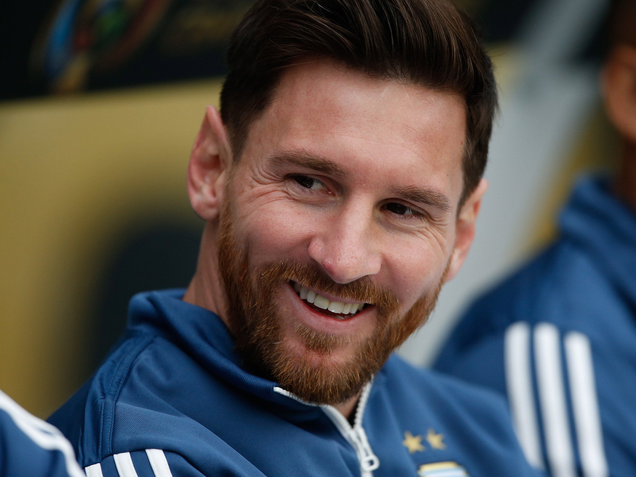 Lionel Messi came off the bench at half-time during Argentina's victory over Bolivia